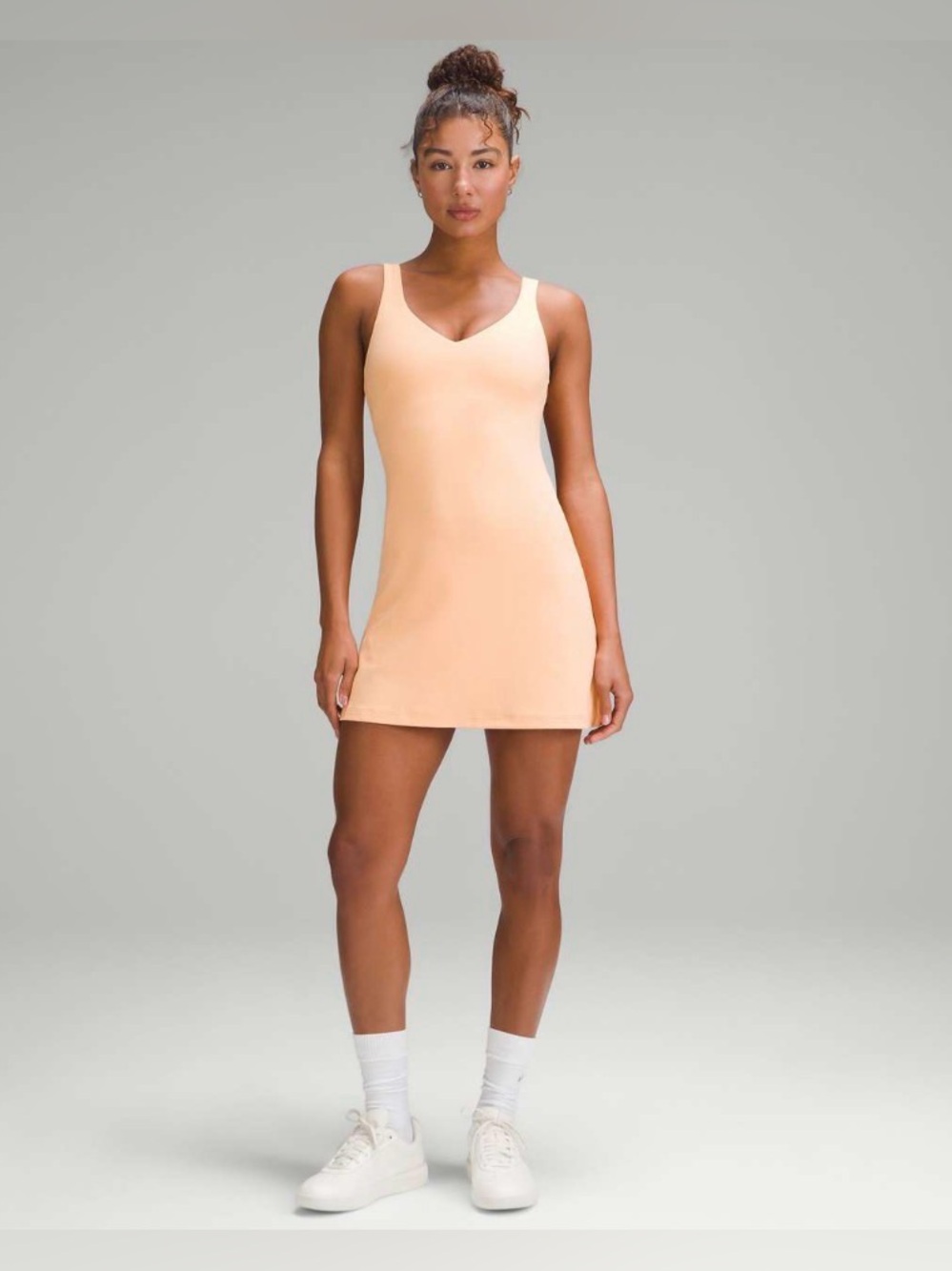 Lululemon Align Dress in Peach Bellini, Size 6